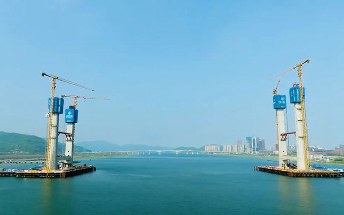 飞渡东海 | NG官网群塔助建六横公路大桥一期工程