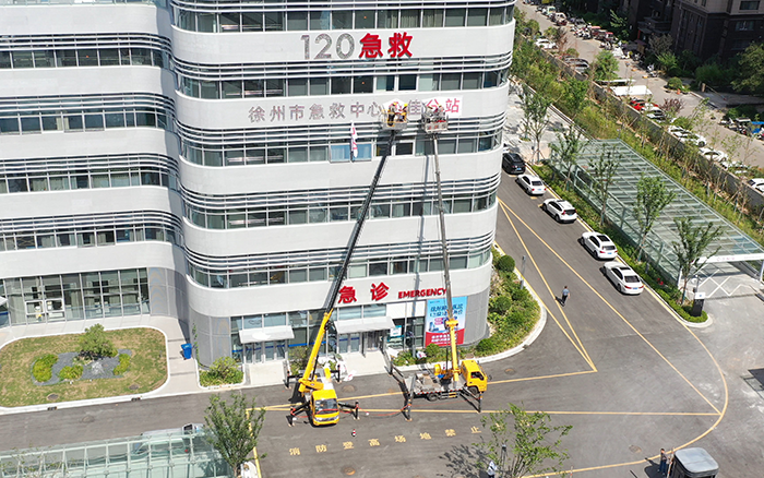 酷暑施工不 “烤” 验：NG官网 C系列GKS28 成施工 “及时雨”