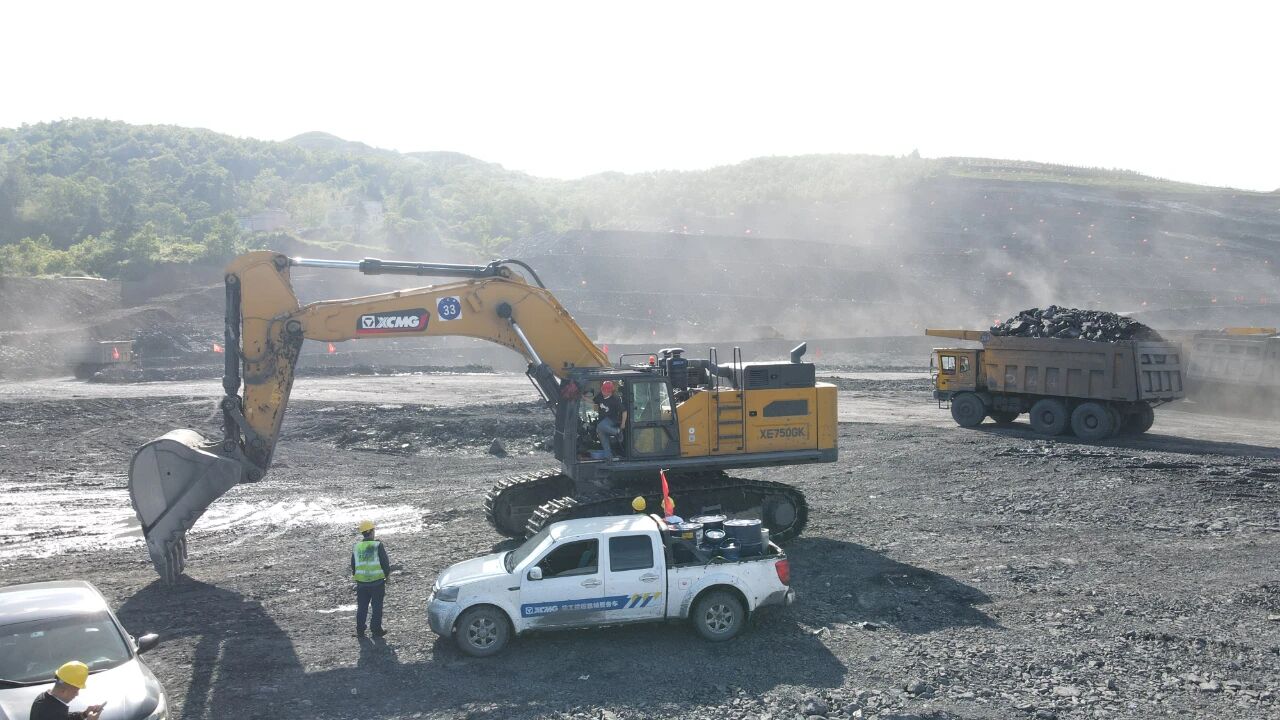 NG官网XE750GK矿山“高效劳模”实绩亮眼，助力煤矿降本增效