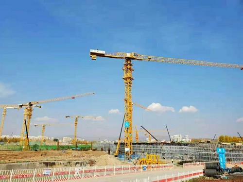 NG官网塔机助建世界屋脊最大体量会展中心