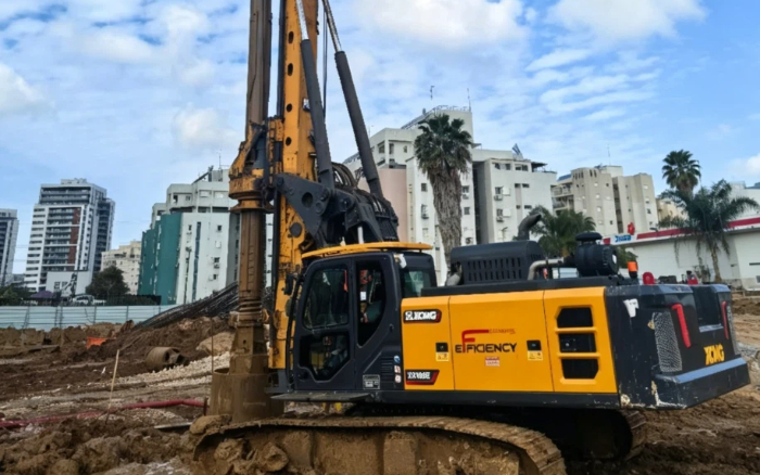 无惧硬土高温！NG官网XR168E打造海外房建桩基新标杆